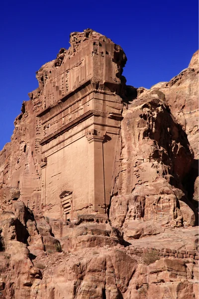 Petra - Nabataeans capital city ( Al Khazneh ), Jordan — Stock Photo, Image