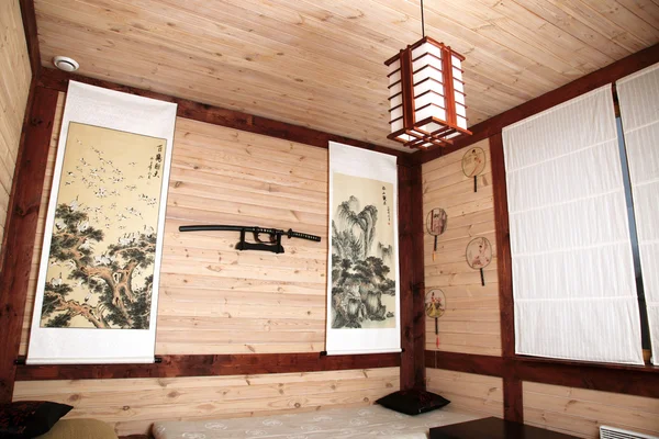 Klassischer japanischer Innenraum — Stockfoto