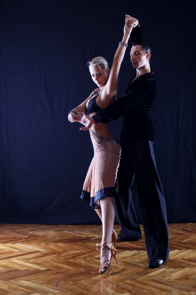 Bailarines Salón Baile — Foto de Stock