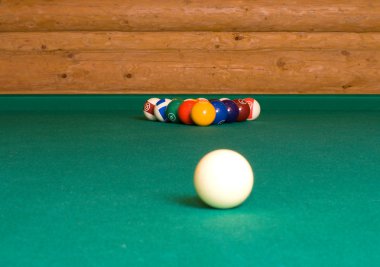 Pool balls. clipart