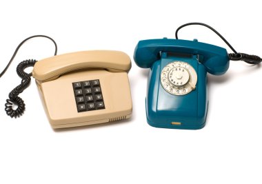 Telephones. clipart