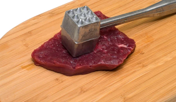 Gotowanie mięsa. — Zdjęcie stockowe