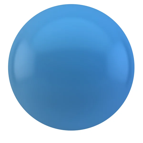 Esfera azul — Foto de Stock