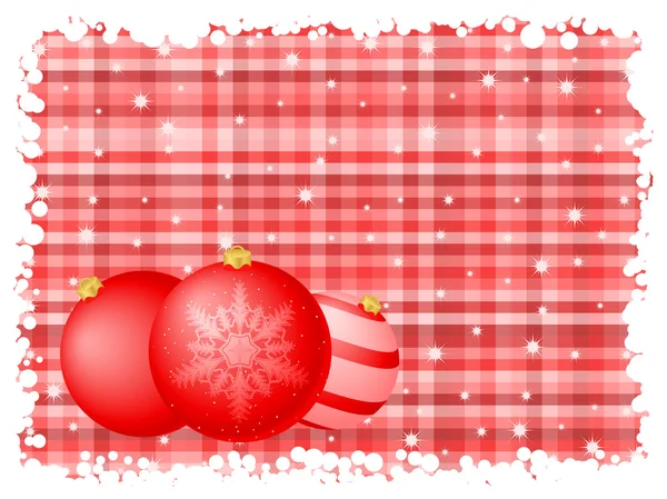 红色条纹圣诞背景 — 图库矢量图片