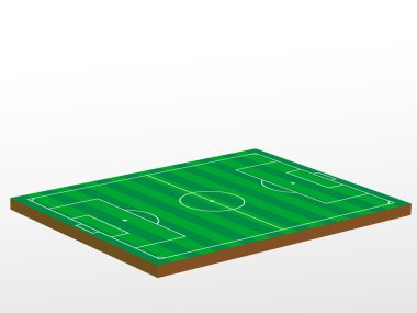 3D futbol sahası