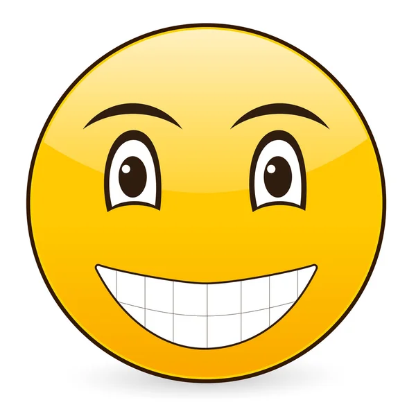 Smile emoticon 7 — Stock Vector