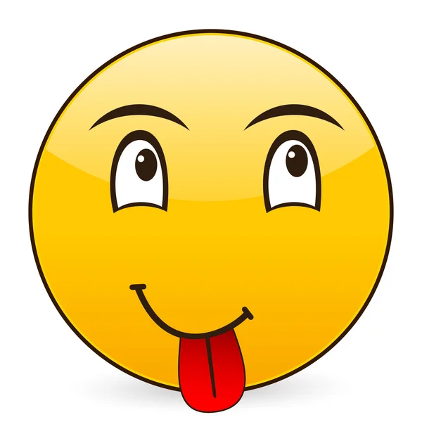 Glimlach emoticon 8 — Stockvector