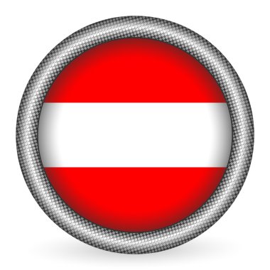 Avusturya bayrağı düğmesi