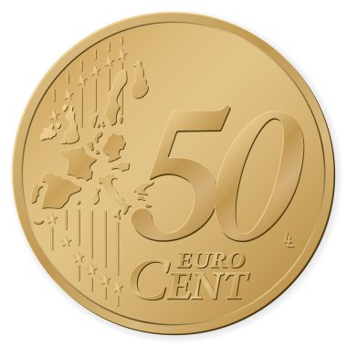 50 euro cent clipart