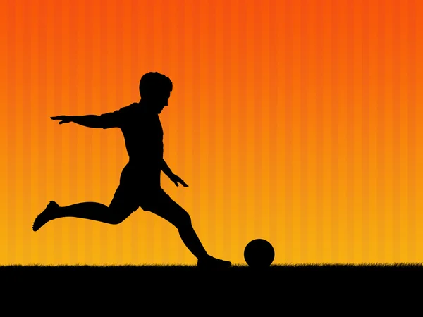 stock image Soccer background