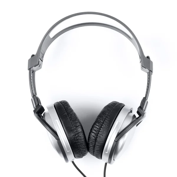 Ακουστικών Απομονωθεί Λευκό Φόντο — Φωτογραφία Αρχείου