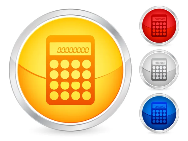 Calculator button — Stock Vector