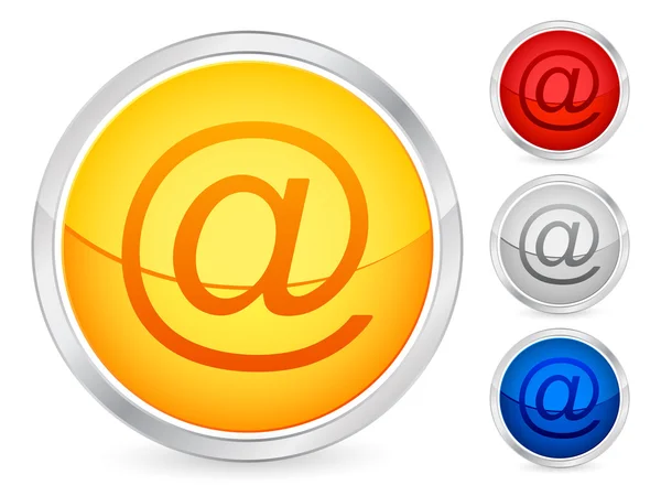 E-posta düğmesi — Stok Vektör