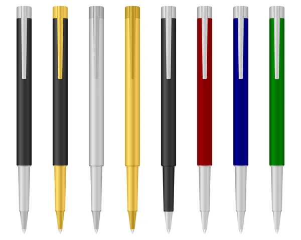 Шариковая ручка 7 — стоковый вектор