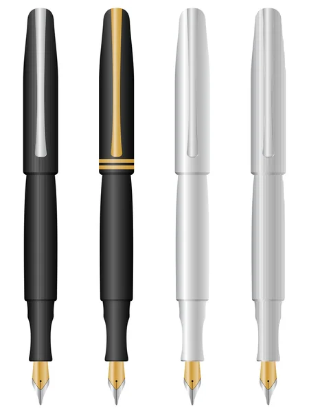 Set de stylos — Image vectorielle
