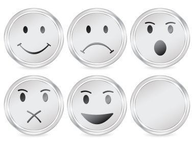 smile circle icon clipart