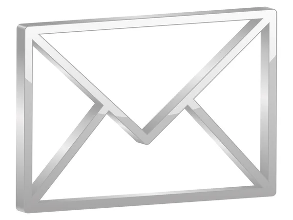 Сіра пошта символ — стоковий вектор