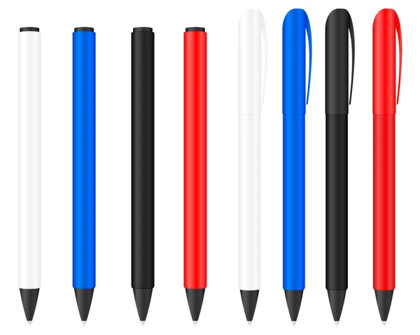 Ballpoint pen 9 — Stock Vector