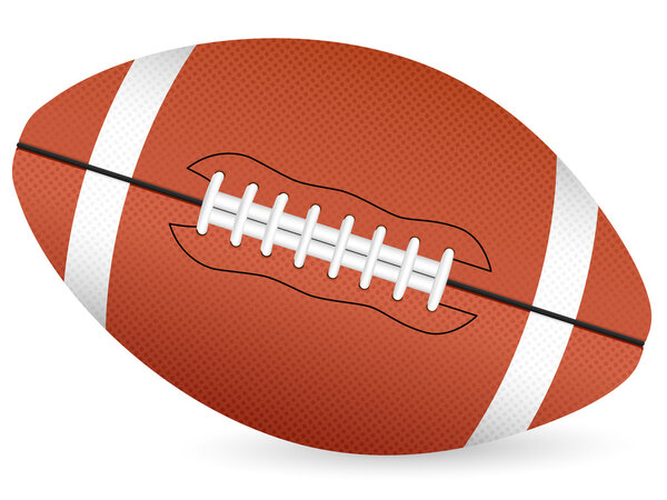 Football ball — Stock Vector