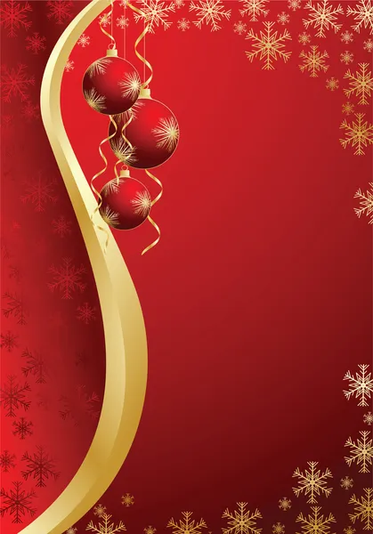 Image de Noël salutation — Image vectorielle
