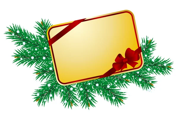 Karta świąteczna — Wektor stockowy