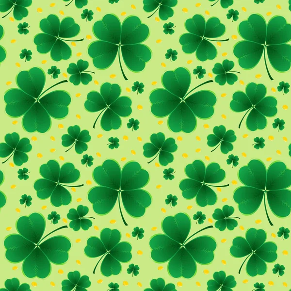 stock vector Clover background