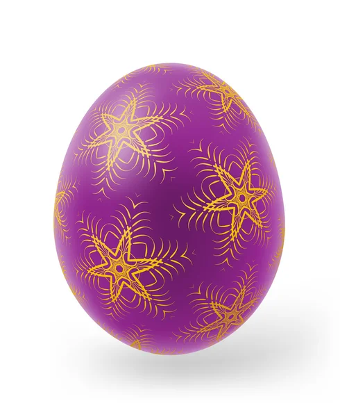 Пасхальні яйця з елементами декору — стоковий вектор