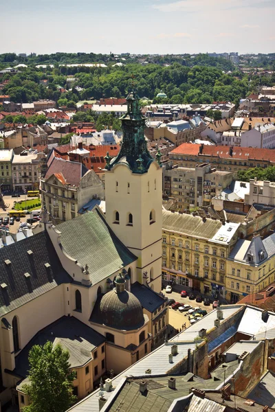 Lviv at summer — Stock Photo, Image