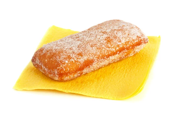 Donut in powdered sugar — Stock Photo, Image