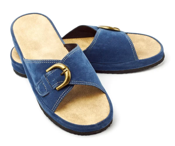 Zapatillas azules —  Fotos de Stock