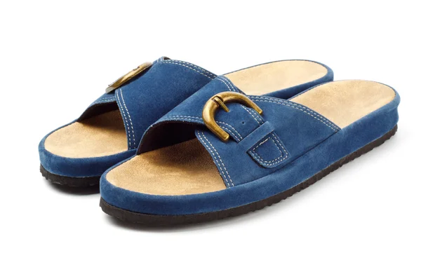 Dos zapatillas azules —  Fotos de Stock