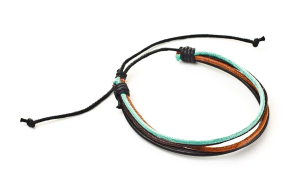 Leather arm bracelet — Stock Photo, Image