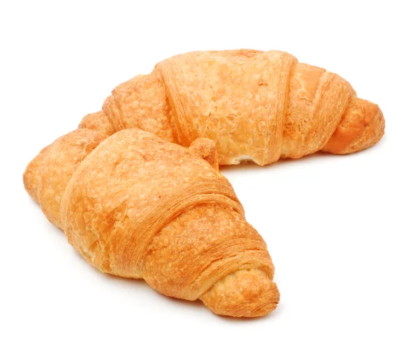 Two fresh croissant — Stock Photo, Image