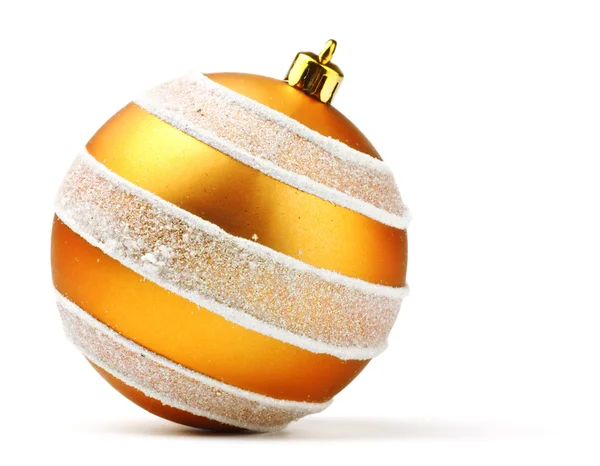 Narancssárga dekoráció labdát — Stock Fotó