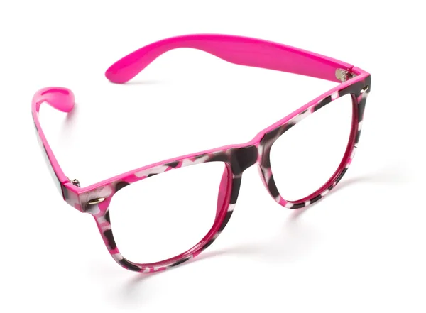 Pink eyeglasses — Stock Photo, Image