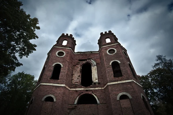 Ruinen Der Alten Gotischen Burg — Stockfoto