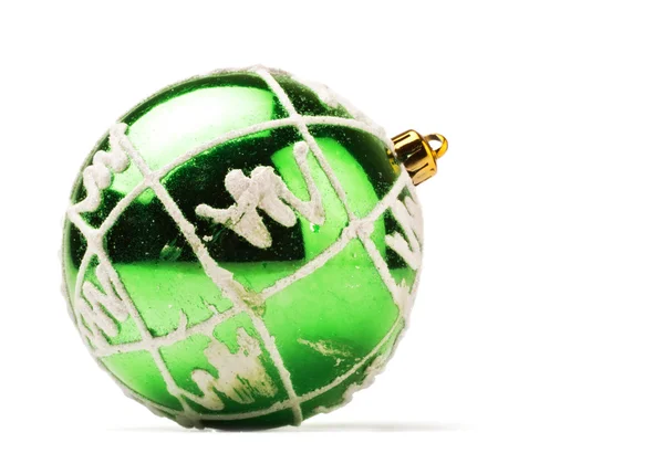 緑の装飾ボール — ストック写真