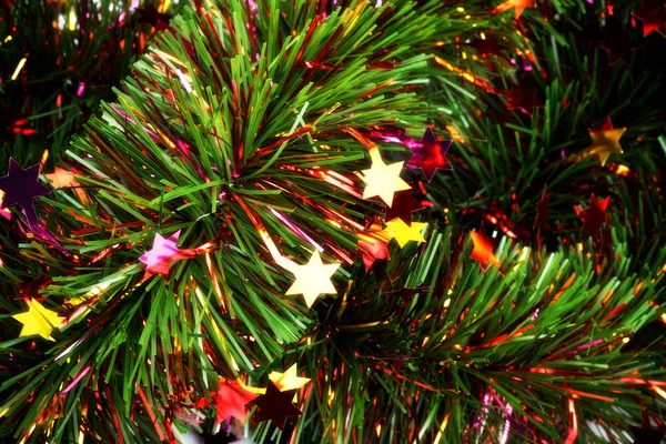 คริสต์มาส tinsel — ภาพถ่ายสต็อก