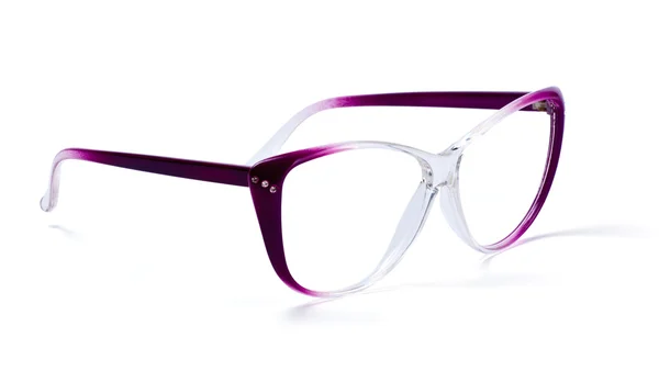 Purple eyeglasses — Stock Photo, Image