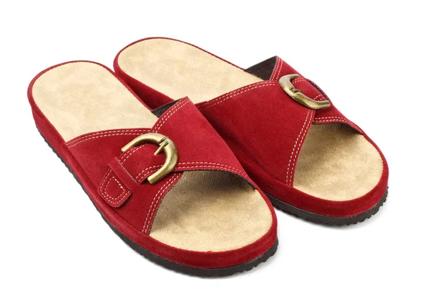 Pantofole rosse — Foto Stock