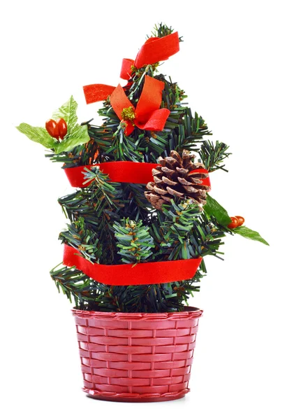 Künstlicher Weihnachtsbaum — Stockfoto