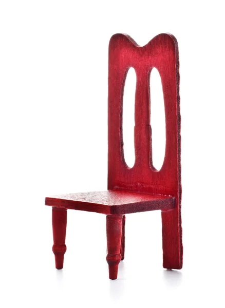 Mobiliário de brinquedo, cadeira — Fotografia de Stock