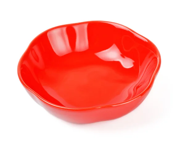 Röd skål — Stockfoto
