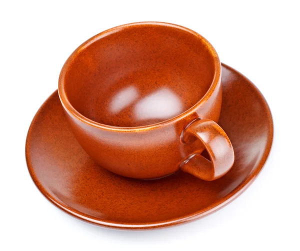 Tazza di caffè con piattino — Foto Stock