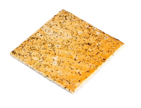 Kekse Mit Dill Isoliert Auf Weißem Hintergrund — Stockfoto
