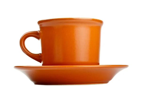 Coffee cup with saucer — Stock Photo, Image