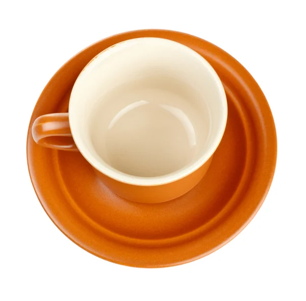 Coffee cup with saucer — Stock Photo, Image