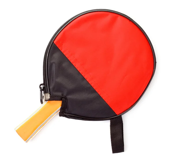 Table Tennis Racket Cover Isolated White — Stock Photo, Image