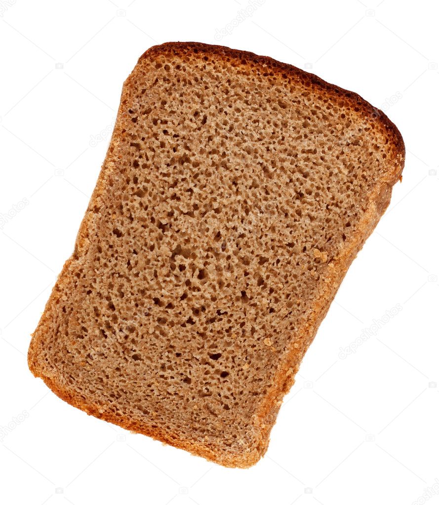 Slice of rye bread