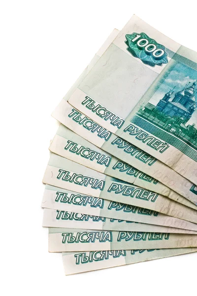 Bankovky z Ruska — Stock fotografie